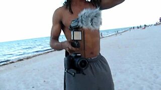 18yo asian violet rae and latina sarah lace interracial threesome bts miami airbnb