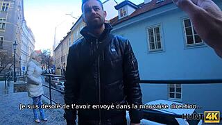 Rich hunter fucks docile big tits Czech gf as cuck watches