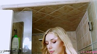 Hey shy blonde ever shower with a hot stranger?