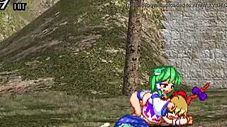 Suika and Cirno's futanari choice in Touhou parody