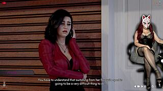 Ms. Denver's Petite College Coed in Stockings Cosplay