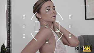 whoa check this blonde rimming ass before facial blast!