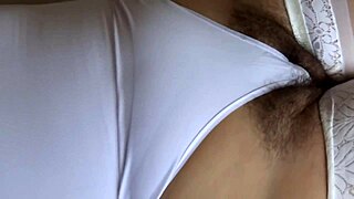 Stepson devours my wet pussy before slamming deep and creampie filling