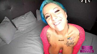 I can't get enough of this slim thick latina's deepthroat on that huge bbc