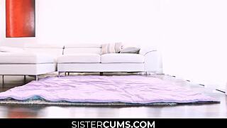 big bro lures stepsis and her horny friends inside