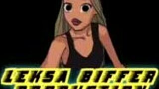 Red Dress Temptation: Heels-Clad Seductress Claims Neighbor's Desire