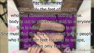 lilly's nylon secretary feet tickled in box 😈👠