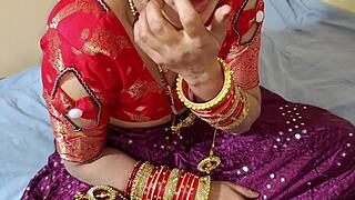 dirty bhabhi lehenga blouse brother sucks tits bed first time