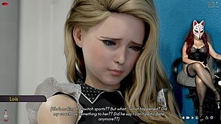 Ms. Denver's Petite College Coed in Stockings Cosplay