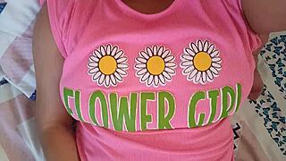 horny wife fingers creamy vagina awaiting cheating husband's thrust