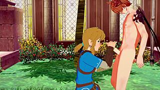 zelda genshin yaoi link x tartaglia creampie pov blowjob handjob fuck!