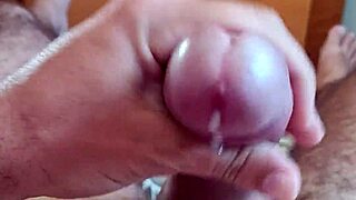 ssoares explodes his cock in solo massage frenzy