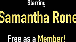 Hey Samantha Rone, blow that cock with your blue eyes?