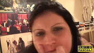 Bound Cumswallowing Sub Rides Rough in Lingerie