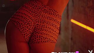 hey check petite black teen precious milan stripping lingerie for hot poses