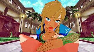 zelda genshin yaoi link x tartaglia creampie pov blowjob handjob fuck!