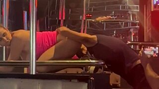 Hey guys pound my pussy with those monster cocks outdoors now!