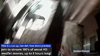 Dr Tampa pays teen Destiny Santos for cash sex backstage!