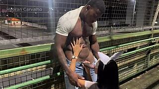 Fucked That Slut on Moving Avenue - Almost Caught!