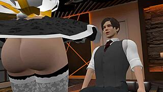 Young bisexual big tits transsexual explores lesbian play