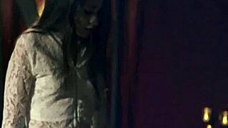 rich philanthropist shelters petite homeless teen then dominates her roughly in twisted fantasy