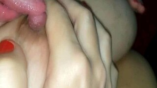 addicted sucking my wife's big natural tits karina lucas pleasure