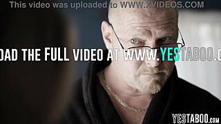 Latina Teen Babysitter Bent Over Pounded by Mature Boss Monster Cock