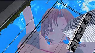 giantess grows huge and tall