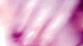 Girlfriend rams dildo deep in hardcore toy play session.