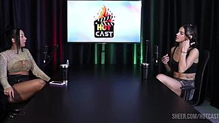 i can't stop watching debora andrade's sheer red lingerie compilations