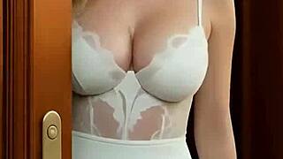 Asian maid Hitomi Azaka deepthroats huge cock in casting interview