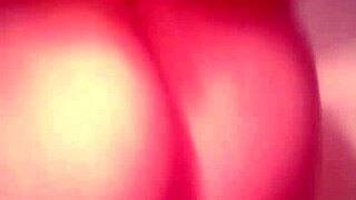 gf gives bathtub blowjob cum on big tits