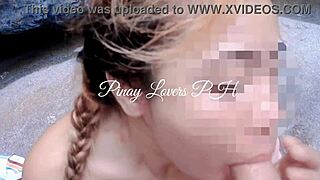 i took horny pinay teen to river for public hardcore ass sex