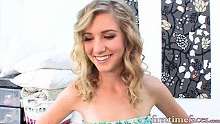 Hottie Skewered on Monster Cock After Interview!