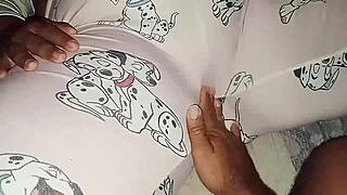 Stepbrother Fucks Pajama Stepsis Till She Squirts Wet