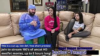 Dr Tampa blasts constipated Alix Avery with first enema