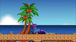 Blue skin forest explorers venture deep into episode 2 desert wilderness quest.