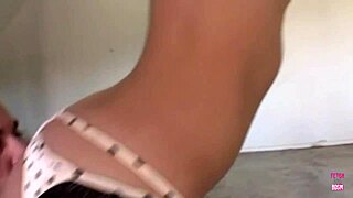 Why Does Naughty Blonde Suck Dildo During Hardcore Anal Pounding?