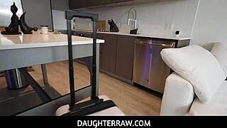 Big-Ass Blonde Teen Stepdaughter Fucks Stepdad POV While Stepmom Away - Lana Sharapova