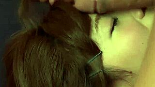 Japanese Teen Hina Makimura Fingers Pussy Masturbates Then Delivers Uncensored Hardcore JAV Blowjob And Sucking Action