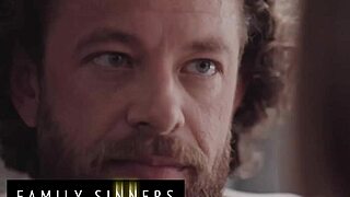 Step Daughter's Sloppy Pussy Ride On Step Dad's Huge Cock Ends With Dripping Creampie Mess!