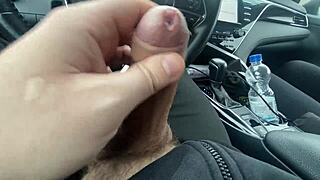 young milf milks taxi cock big tits cum mouth