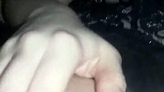 Girlfriend rams dildo deep in hardcore toy play session.