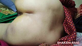 watch this indian bhabhi get her ass forced hard by milf lover