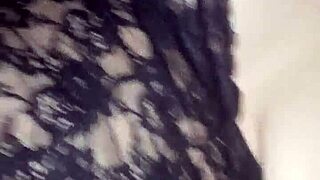 Girlfriend rams dildo deep in hardcore toy play session.