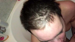 luna gets surprised piss shower from furiousmud on her tattooed teen nipples!