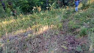 Teen Rough Outdoor Forest Ass Pounding