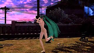 hatsune miku goes full nude in project diva solitary envy mod
