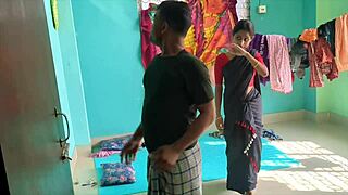 Sweet college romance explodes into BIG BLACK COCK double penetration!