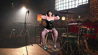 granny's deepthroat skills rock this homemade blowjob session hard